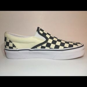 Checkered Vans Size 3.5 Youth